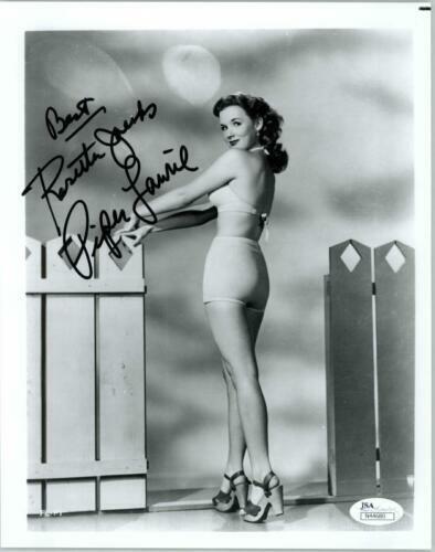 PIPER LAURIE, ACTRESS SIGNED 8X10 JSA AUTHENTICATED COA #N44680