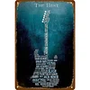 Guitar - Metal Tin Signs(8*12Inch)