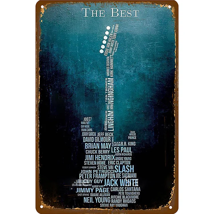 Guitar - Vintage Tin Signs/Wooden Signs - 8*12Inch/12*16Inch