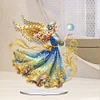 Diamond Painting Christmas Xmas Angel Table Top Diamond Painting Ornament Kits for Home Decor