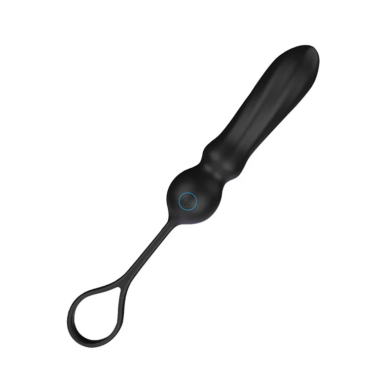 Cock Ring With Anal Lock Toys Sex Adult Double Penis Anal Plug 