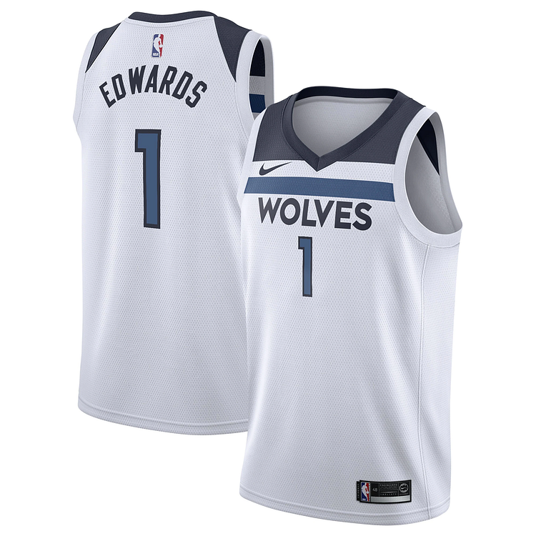 NBA Anthony Edwards Minnesota Timberwolves 1 Jersey