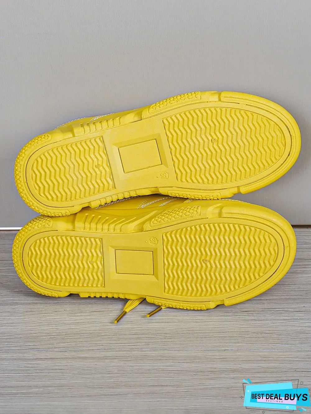 Casual Plain Color Skate Shoes