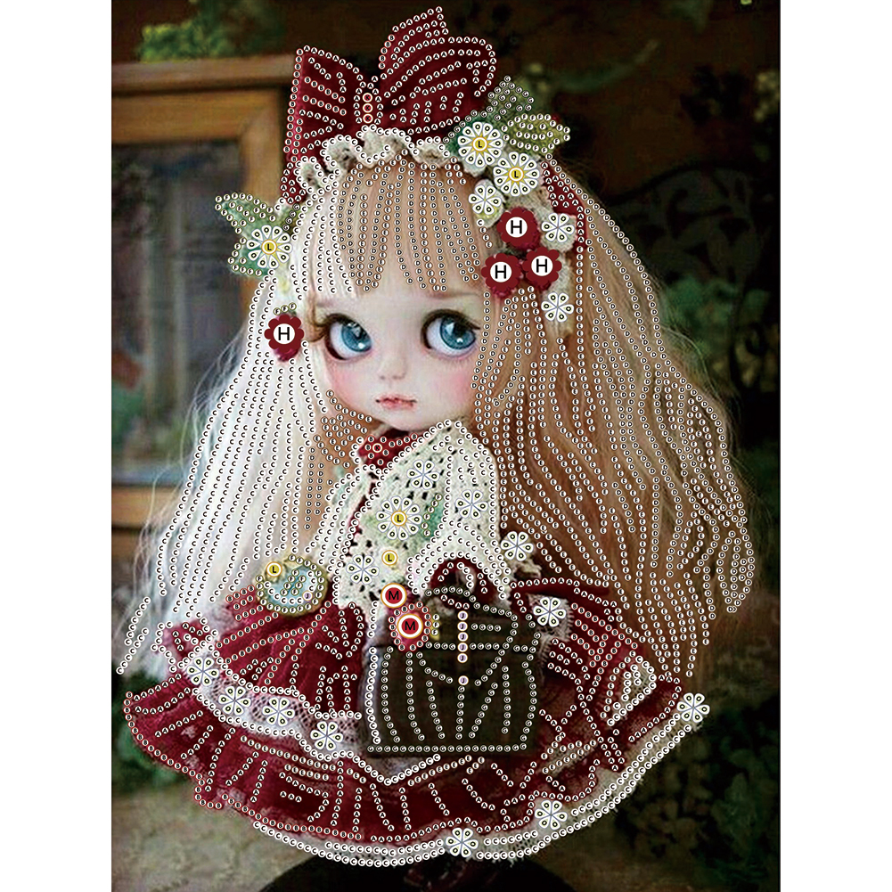 

Blythe Doll - Special Shaped Diamond Painting - 30*40CM, 501 Original