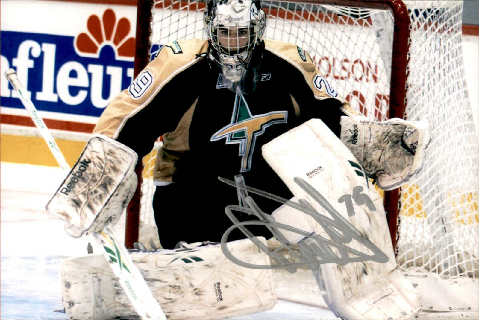 Francois Tremblay SIGNED autographed 4x6 VAL D'OR FOREURS / ST LOUIS BLUES #3