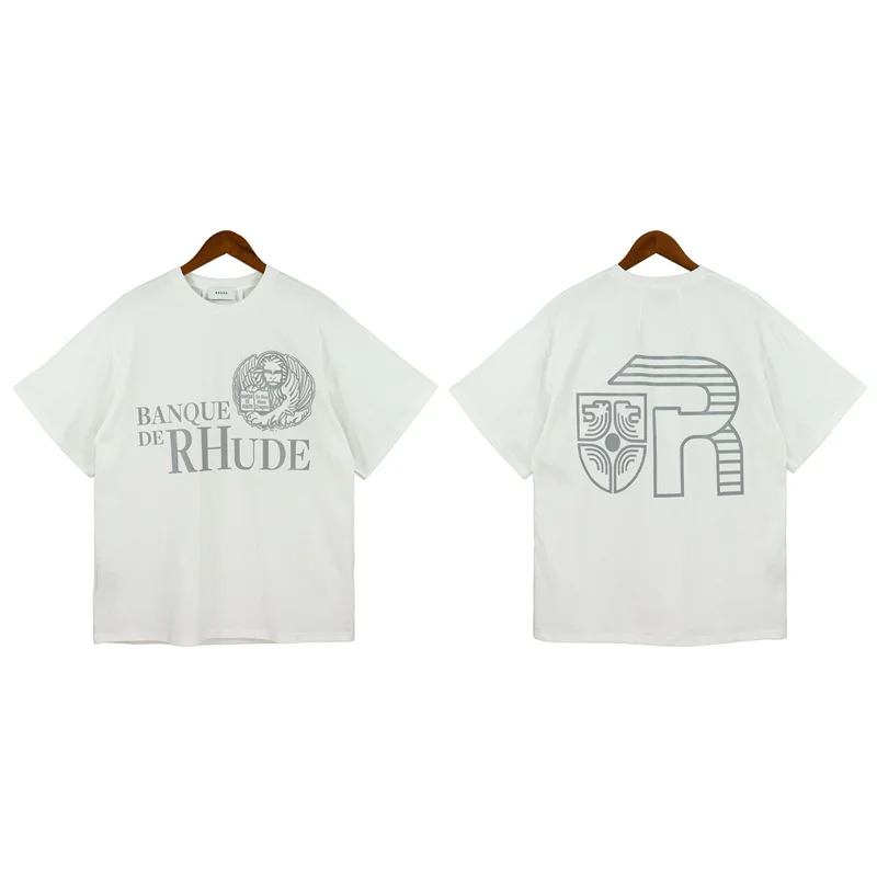 RHUDE 2023 Summer New Short Sleeve T-Shirt