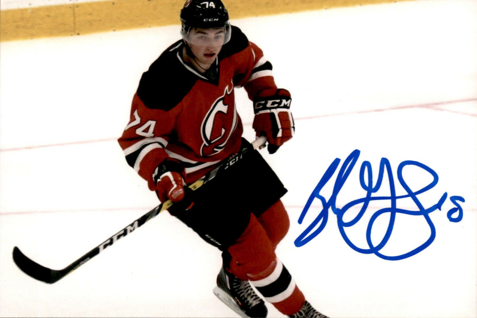 Blake Speers SIGNED autographed 4x6 Photo Poster painting NEW JERSEY DEVILS #5