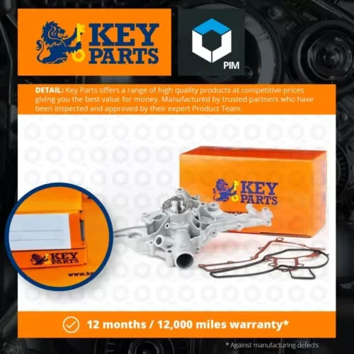 Water Pump fits MERCEDES C55 AMG S203, W203 5.4 04 to 07 M113.988 Coolant New Parts