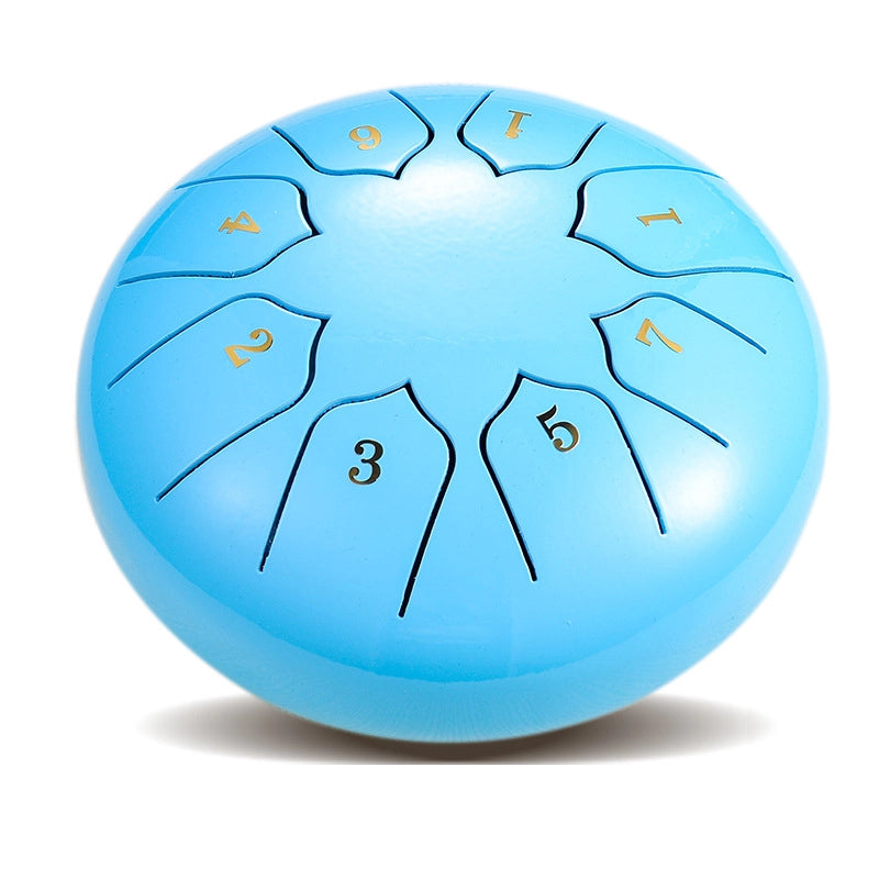 Ethereal Drum Number Solid Color Carbon Steel Toys