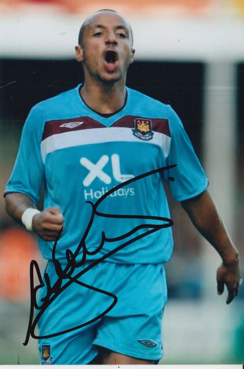 WEST HAM UNITED HAND SIGNED JULIEN FAUBERT 6X4 Photo Poster painting 1.