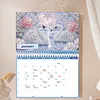DIY 2027 Animal Diamond Painting Paper Calendar