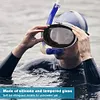 HD Waterproof Fisherman Swimming Goggles Stainless Steel HD Diving Mask Anti-Fog