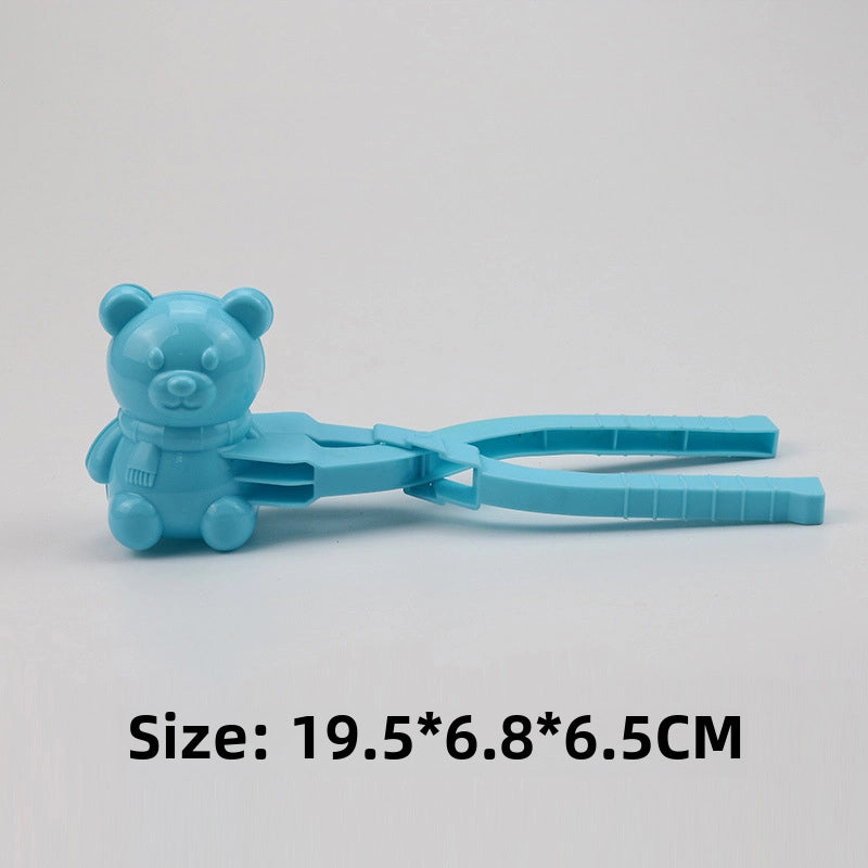 Children’s Winter Outdoor Toy Snow Clip Snowball Fight Artifact Snowflake Love Snowball Clip Play Snow Toy Sand Mold