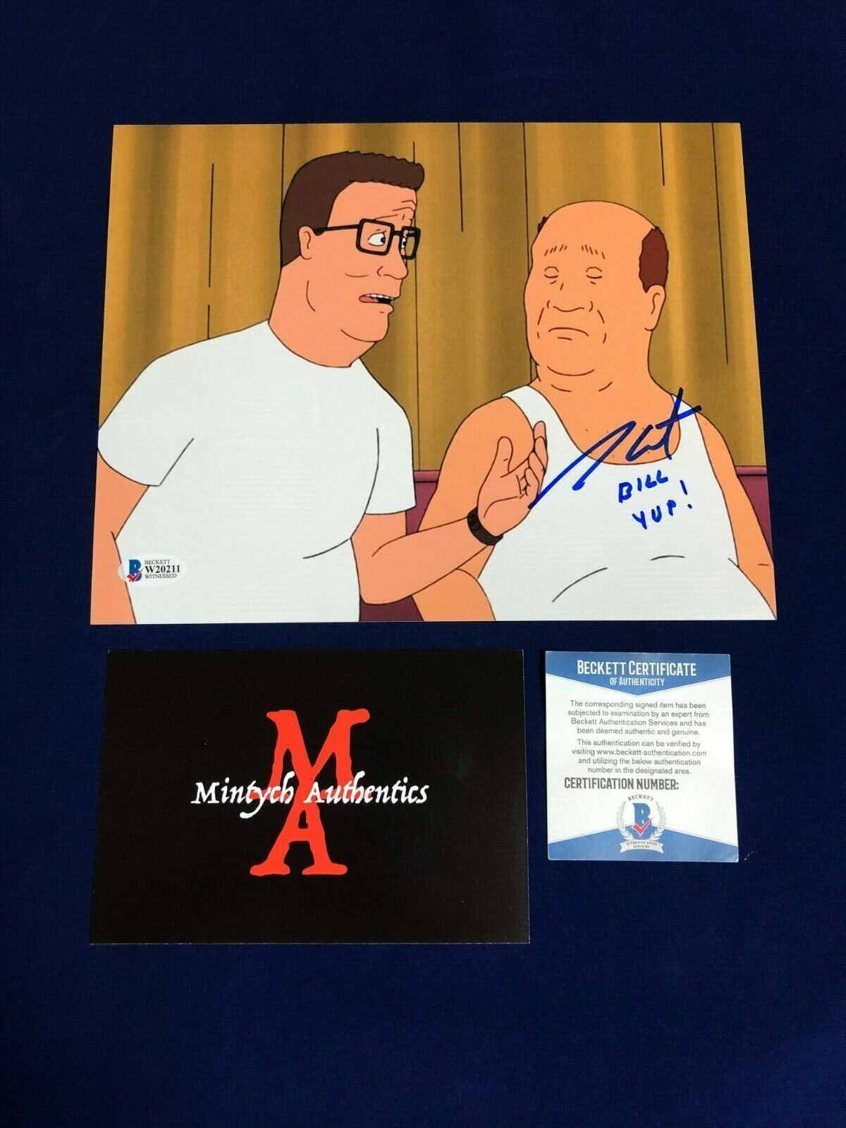 STEPHEN ROOT AUTOGRAPHED SIGNED 8x10 Photo Poster painting! KING OF THE HILL! BILL! BECKETT COA!