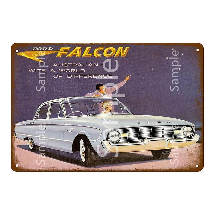 【20*30cm/30*40cm】Valiant Car - Vintage Tin Signs/Wooden Signs