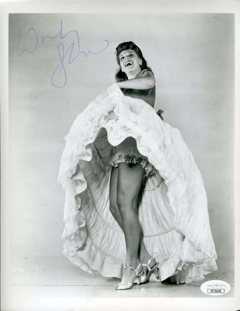 Dinah Shore Jsa Coa Hand Signed 8x10 Photo Poster painting Autograph