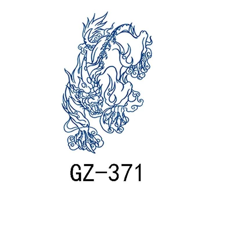 Net Red Herbal Juice Tattoo Sticker Semi-permanent Waterproof Sweat-proof Tattoo Masking Scar Temporary Tattoo