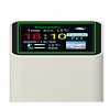 Smart WiFi Weather Forecast Station Clock with Temperature Humidity Display Date Weather Digital Clock Station for Kitchen Bathroom Office Bedroom Home