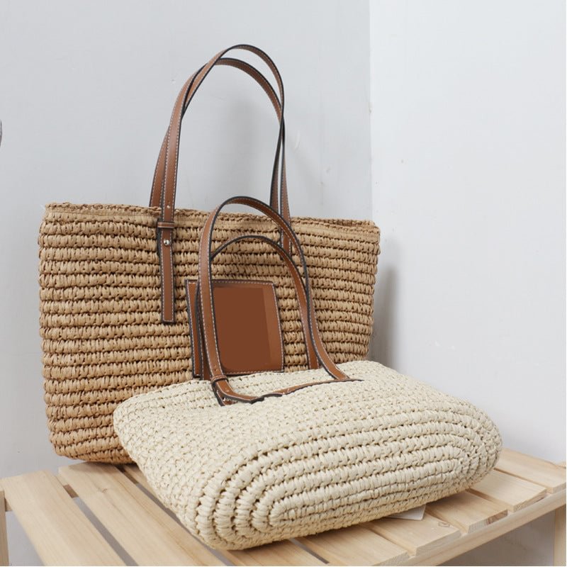 Simple hand woven bag
