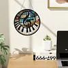 (Upgrade Size)DIY Double Sided Effect Diamond Painting Hanging Pendant Kit (Music)