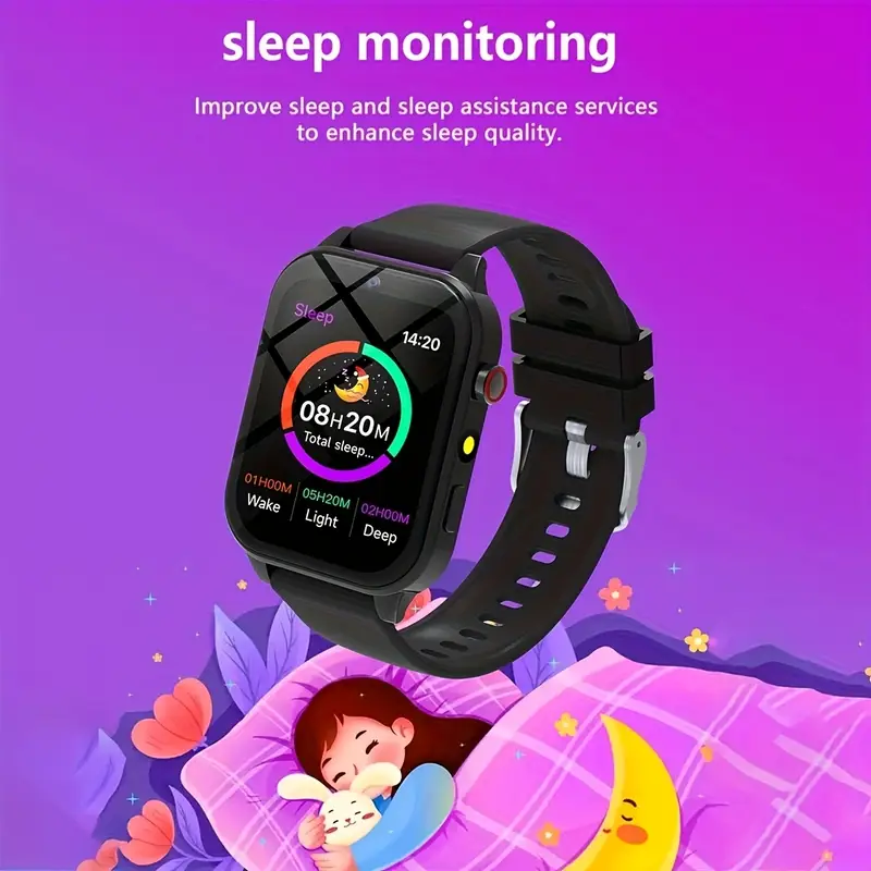 multi game educational watch gaming smartwatch high definition touchscreen camera music player alarm clock calculator led lighting gift birthday gift 4