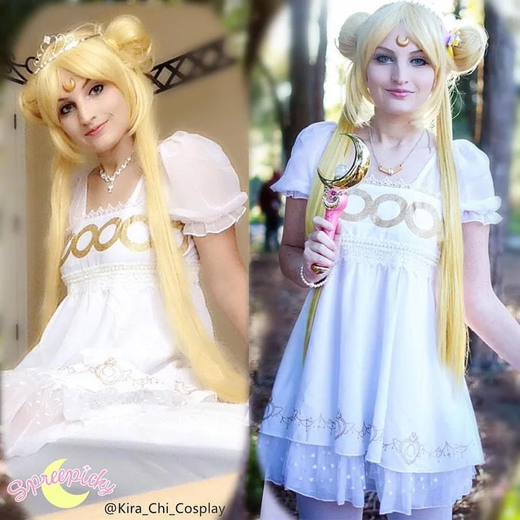 Final Stock! Sailor Moon Princess Serenity Short Dress SP141125