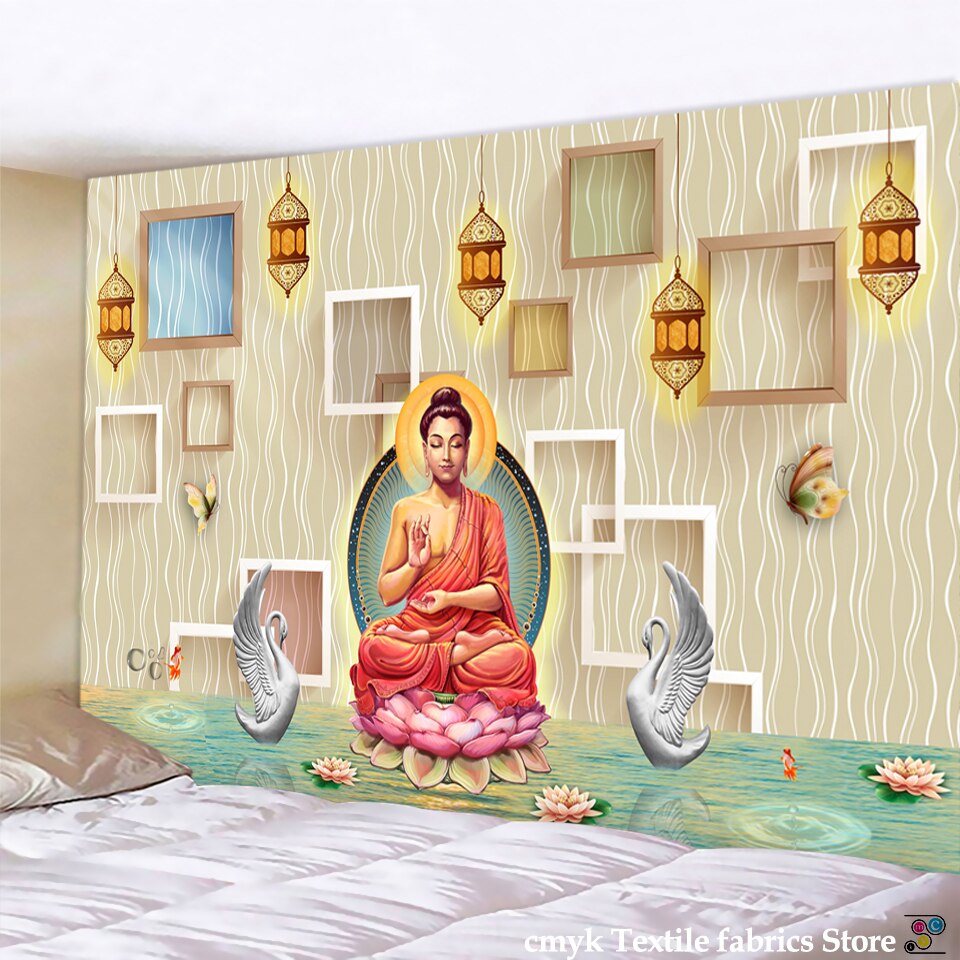 

Wall Tapestry - 3D Religion Culture-150*130cm, 501 Original