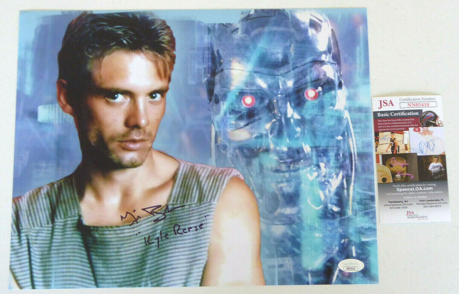 Michael Biehn Authentic Signed 11x14 Photo Poster painting Autograph, Terminator, Reese, JSA COA