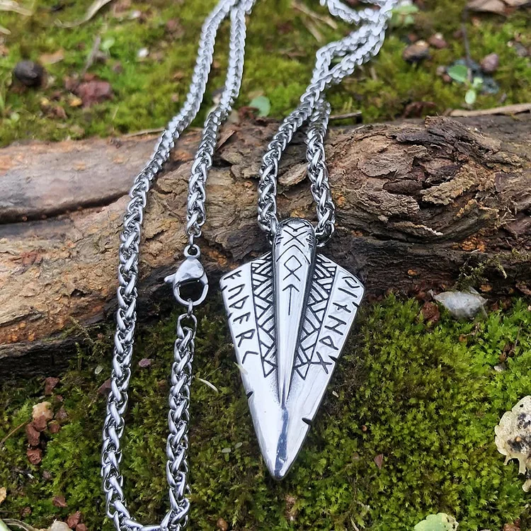 FREE Today: Odin's Spear head Gungnir Viking Arrowhead Necklace