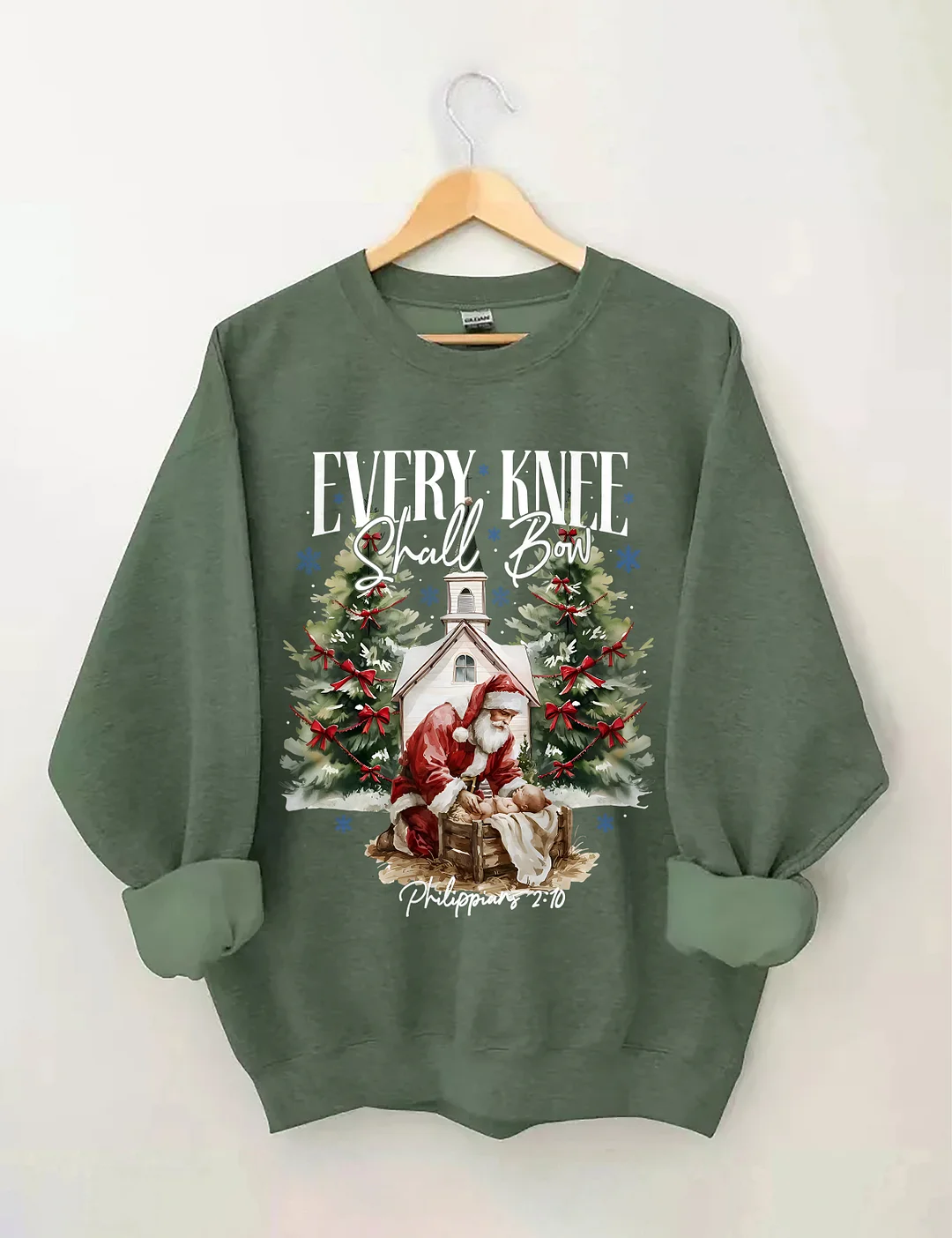 Every Knee Shall Bow Sweatshirt