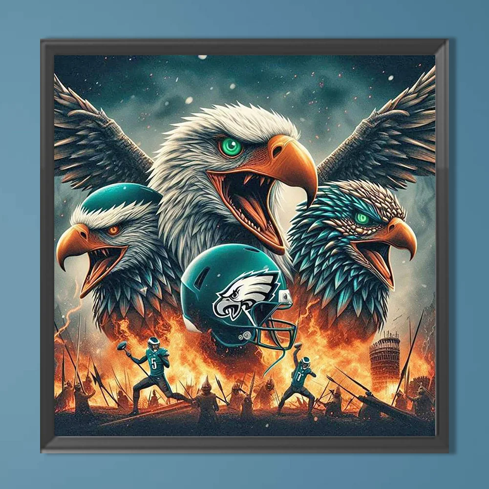 Diamond Painting - Full Round Drill - Philadelphia(Canvas|40*40cm)