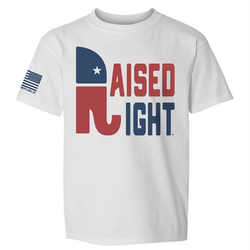 “Raised Right”Printed T-Shirt