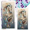 (Grande Taille) Art cheval-plein diamant rond peinture-40 * 80cm