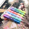 Colored Diamond Gradient Diamond Paint Drills Pen Set with 5 Nibs, DIY Diamond Accessories