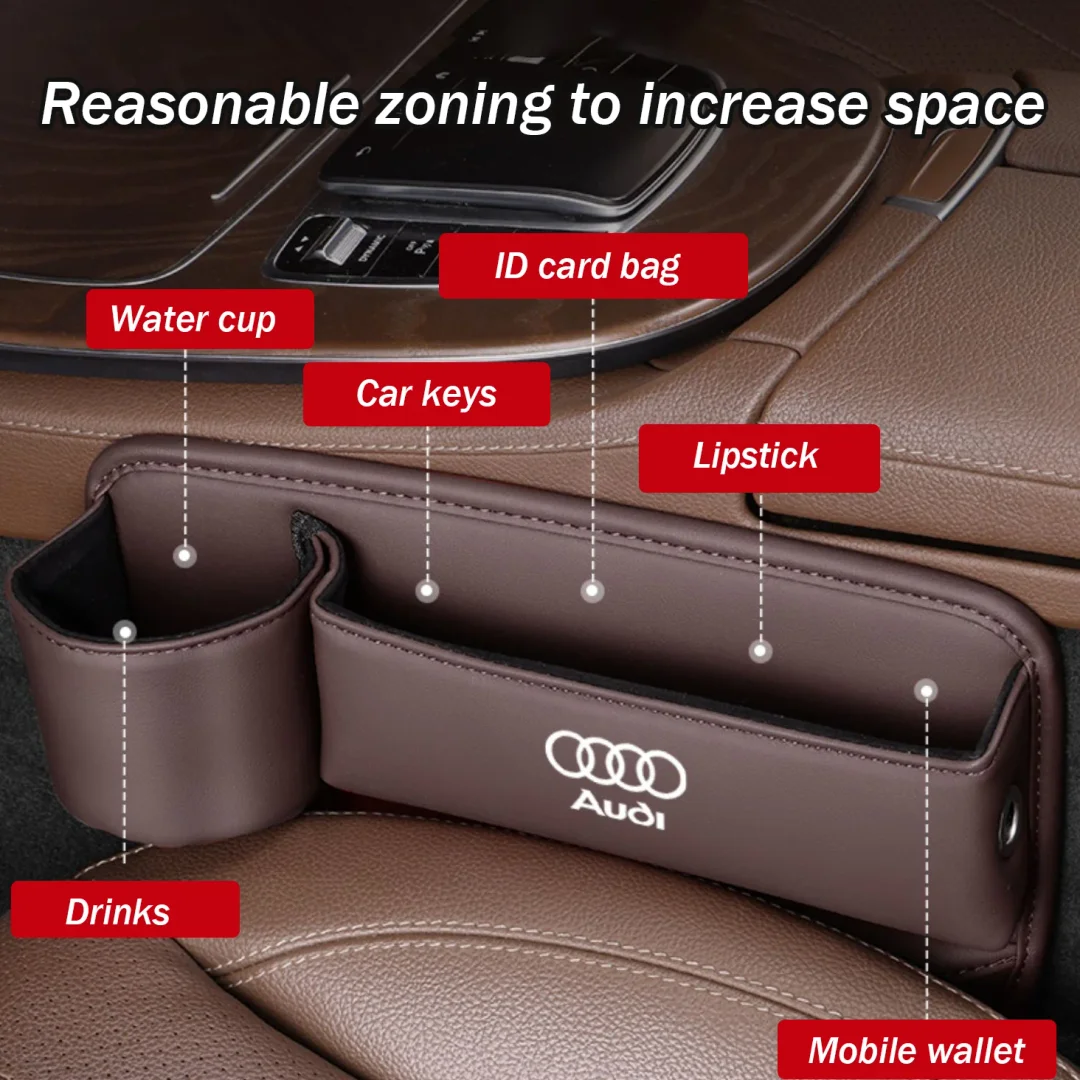 Car Seat Storage Box（storage compartment with water cup）