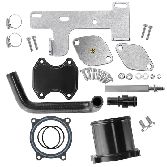 Garlaven EGR Cooler Throttle Valve Delete Kit For RAM 2500 3500 6.7L L6. for 6.7L Cummins 2010-2014 Diesel
