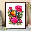 >SALE<Flower and Parrots 5D DIY Diamond Painting Kits Full Square Drill (20X30CM)