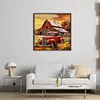Countryside Cabin-11CT Stamped/Counted Cross Stitch 50*50cm/19.69*19.69in tapestrymarket