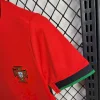 2024 Kids Size Portugal Home Football Shirt 