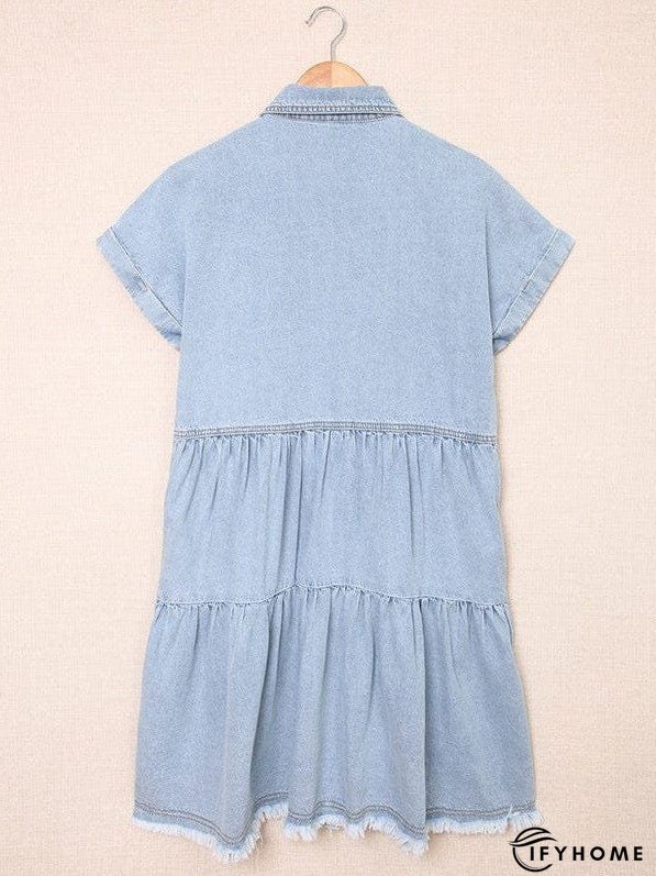 Pocket Denim Dress | IFYHOME
