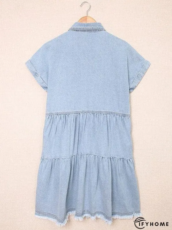 Pocket Denim Dress | IFYHOME