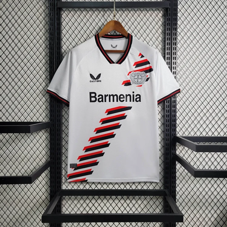 Bayer Leverkusen Away Shirt Kit 2023-2024 - White