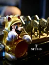 Small & Big Size Lucky Cat Cosplay Mario - Super Mario Resin Statue - T Studio