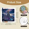 Galaxy Gem Evening Gown Lady Special Shaped DIY Partial Drill Diamond Painting Kit for Adults Beginners Home Decor Diamonds Paintings Gem Art 30x30cm