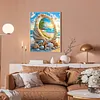 Diamond Painting -DIY Round Drill Ruffled Ocean