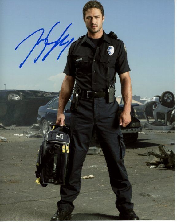 TAYLOR KINNEY signed autographed CHICAGO FIRE KELLY SEVERIDE Photo Poster painting