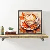 uk.everydayedeals Paint By Number - Oil Painting - Autumn Coffee(20*20cm)