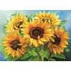 Sunflowers - 11CT Counted Cross Stitch - 65*50cm - Flower