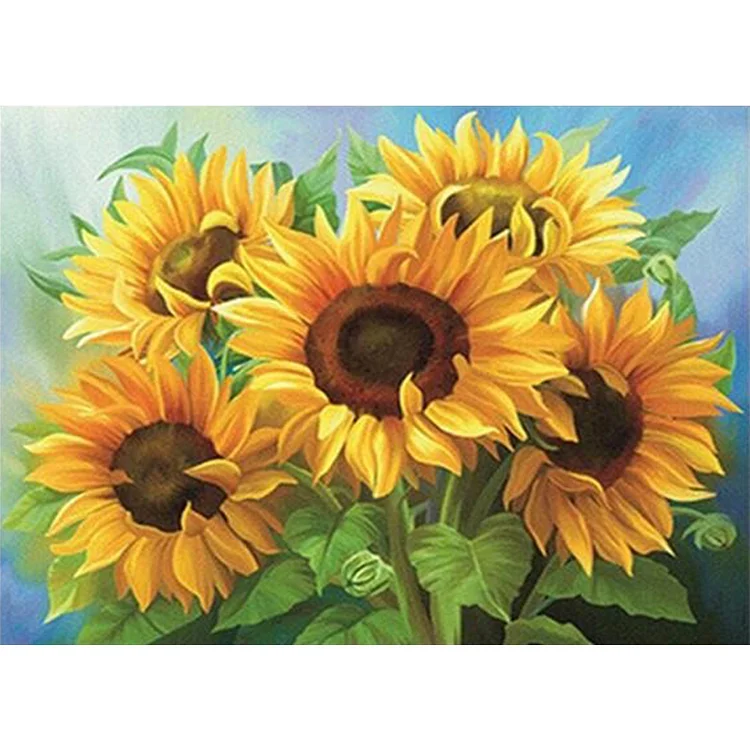 Sunflower - Counting Cross Stitch 11CT 65*50cm