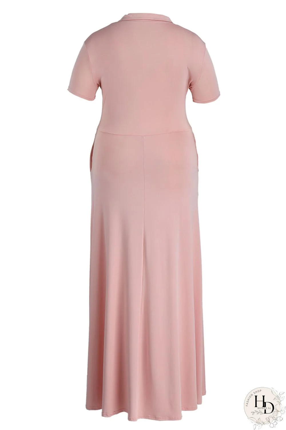 White Casual Solid Patchwork V Neck Straight Plus Size Dresses